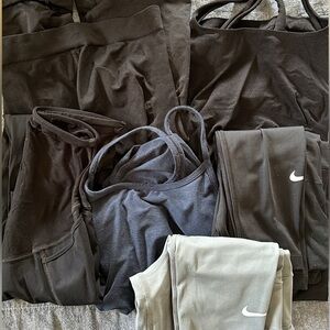 Beyond the Bump, Nike, Blanqi S/XS maternity athletic wear bundle